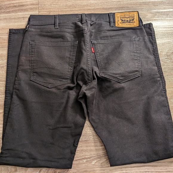 Levi's 505 work wear black denim 33 - Picture 3 of 3